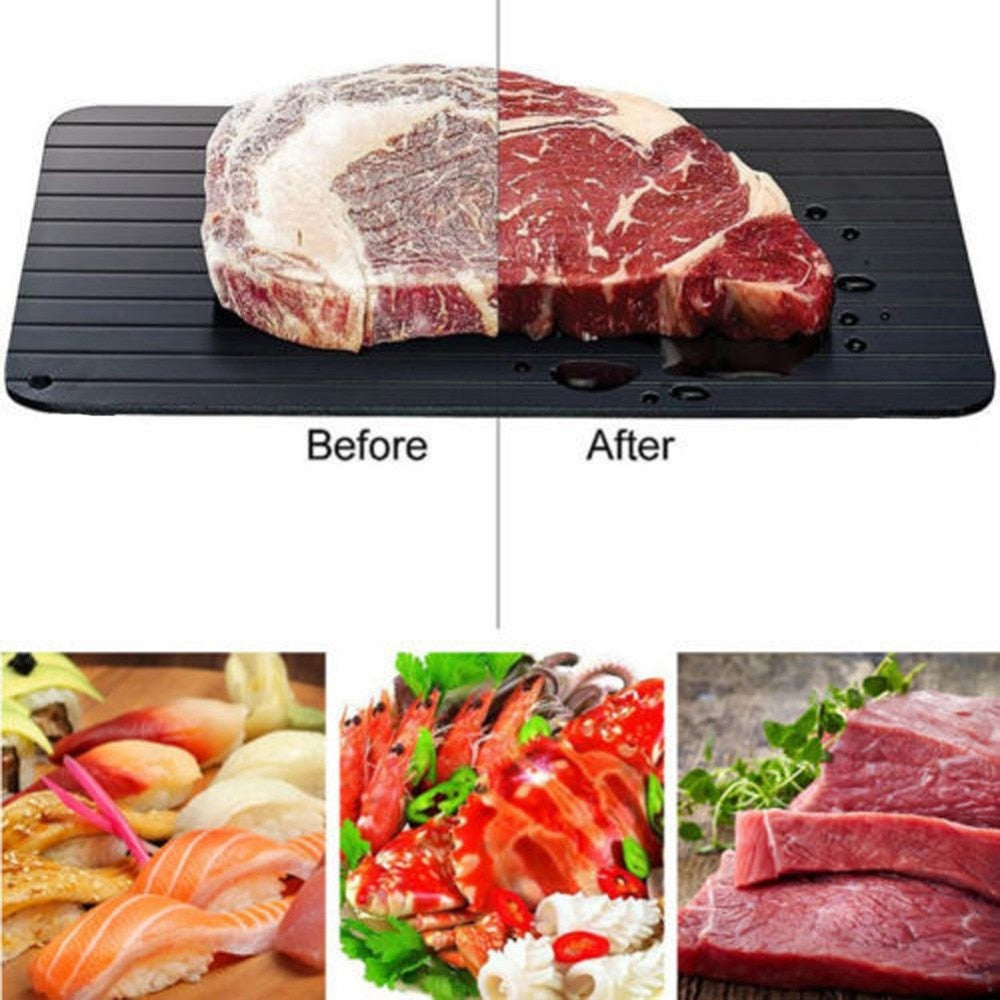 FAST DEFROSTING MEAT TRAY